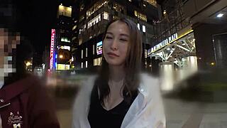 Street Juices Flowing, Denim Soaked, Sensitive Busty Japanese Beauty Trembles!