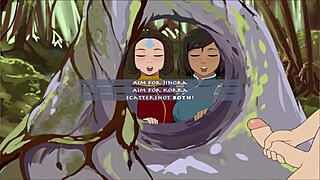 i'm reading four elements trainer book 4 love part 62 with sloopy korra