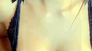 Perdemos a aposta com minha meia-irm� e agora ela tem que foder no meu trabalho!