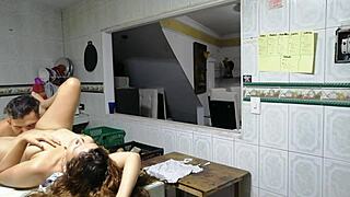 do you want me to lick your wet pussy in the kitchen?