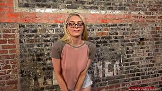 Alli Rae Deepthroats a Big Dick in Intense Cumshot Scene
