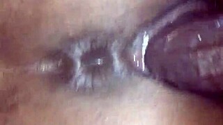 Man, this horny wife gets fucked hard with a wet pussy creampie!