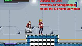 Cute blonde engages in hentai sex with men in a new erotic hentai game