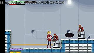 Cute blonde engages in hentai sex with men in a new erotic hentai game