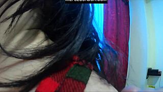 I saw zamira's big ass in first costume, alejandra in ecuador shirt watching game