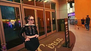 raven vice greeted and seduced by old man at golden gate casino in las vegas