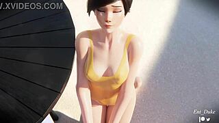 Overwatch hentai compilation with Wizz blows my mind