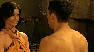 Milf gives mature blowjob and handjob to check prostate health