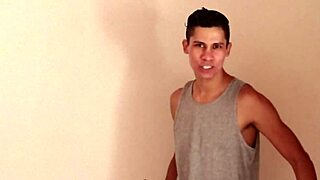 igor and j, young brazilian gay guys, in a story