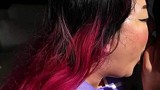 Hey, watch this teen handle big black cock like a pro