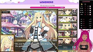 Vtuber lewdneko continues playing evenicle in part 17