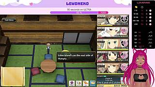 Vtuber lewdneko continues playing evenicle in part 17