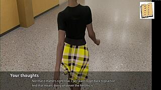 wvm 80 katie teases with big tits and ass in 3d college scene