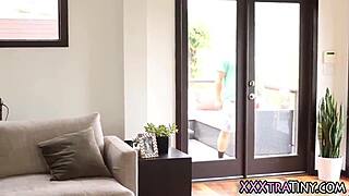 Petite Redhead Receives Facial Cumshot From Monster Cock