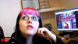 punk babe loves rough cock