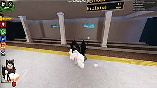 i'm playing whoreblox game and getting gangbanged with cumshots everywhere, it's so intense