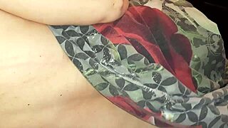 Girlfriend licks pussy while neighbor lies next to us in lesbian sex