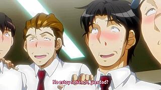 Teacher bound in hentai bondage leads to creampie in episode 1