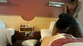 Wow, giving backshots to that BBW black chick!