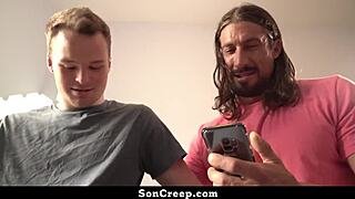 Stepson Explores Gay Desire with Taboo Cock - SonCreep