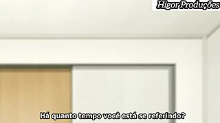 Hentai character desires his own sister intensely.