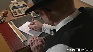 I watched the black beauty get fucked by an old fart with cum on tits