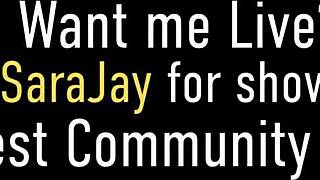 Wow, Sara Jay craves young 18+ stallions for a wild ride!