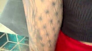 Beautiful latina housewife masturbates in lingerie and begs for dick