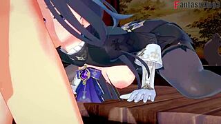Clorinde Blowjob 1 Genshin Impact Full Fantasyking3