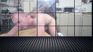 Rim job at the job interview will this gay jock get the job done properly!