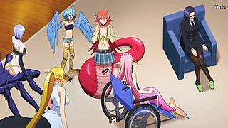 Monster Musume No Iru Nichijou Episode 08 with Wild Anime Action