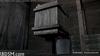 Bold Caning For Tough Hottie In BDSM