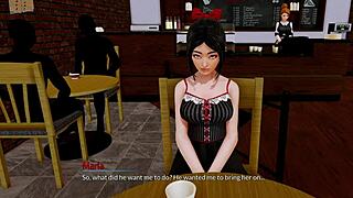 playing harem hotel game in room 122