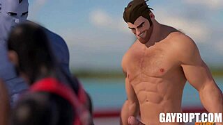 dakota payne and jayden marcos in a gay hentai scene with twinks