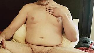 pressing a girthy cigar between my lips for you