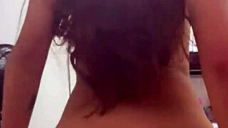 young girl rides and gets doggystyle outdoors