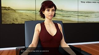 Milfy city game part 1 with perverted psychologist