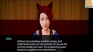 My new family episode 112 with small tits teen in hentai style