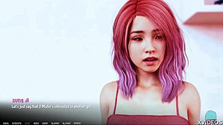 Hey, getting to know Vicky in AOA Academy 26 is intriguing. What’s next for this petite Asian babe in roleplay? Curious about her brunette charm?