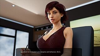 Milfy city game part 1 with perverted psychologist