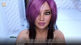3D adult cartoon with big ass amateur Cedey in action