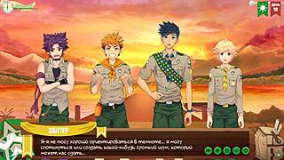 Game friends camp episode 22 with Russian voice acting plan.