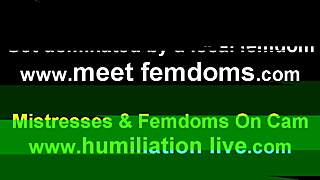 You are now my slave, dress like one of the girls