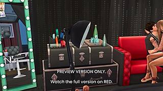 backstage fun with 3d hentai preview! 😜