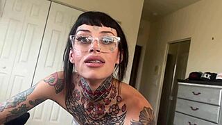 goth step sister practices sex with scott stark in household fantasy