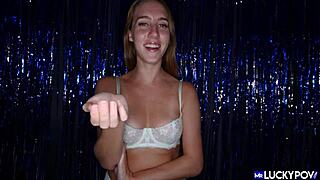 Kinky Cadence Lux Cums Hard With Blowjob And Squirting