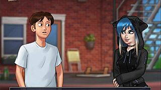 Summertime Saga Episode 64 with anime characters and big tits