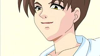 anime teen gets rough fucked in her tight pussy by monster cock