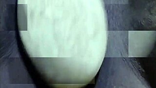 Cyndy Blackslave showing off her shaved pussy in closeup play. Ebony hairless clit teased in bdsm session.