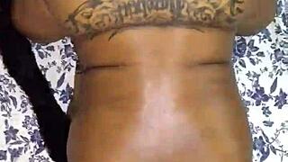 hazelnutxxx shakes her ass in the hood for black guys.